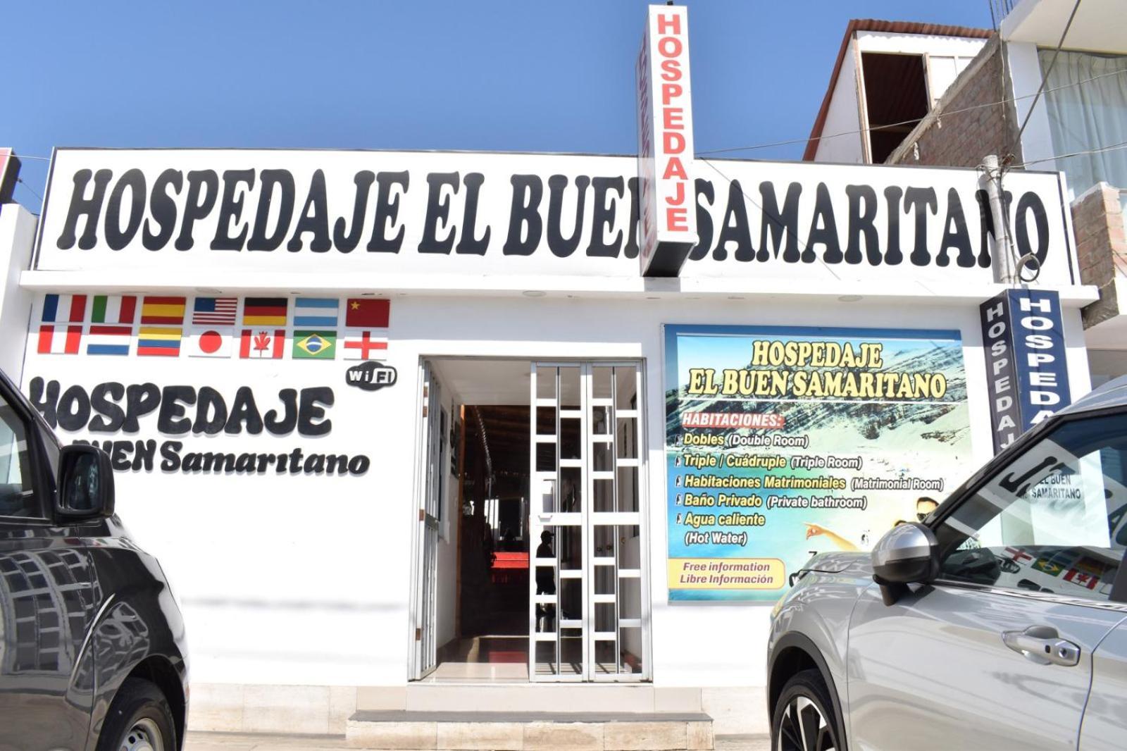 Hospedaje El Buen Samaritano Paracas Ngoại thất bức ảnh