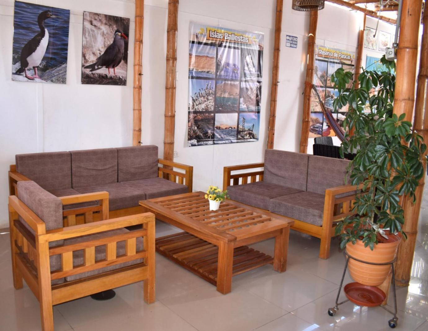Hospedaje El Buen Samaritano Paracas Ngoại thất bức ảnh