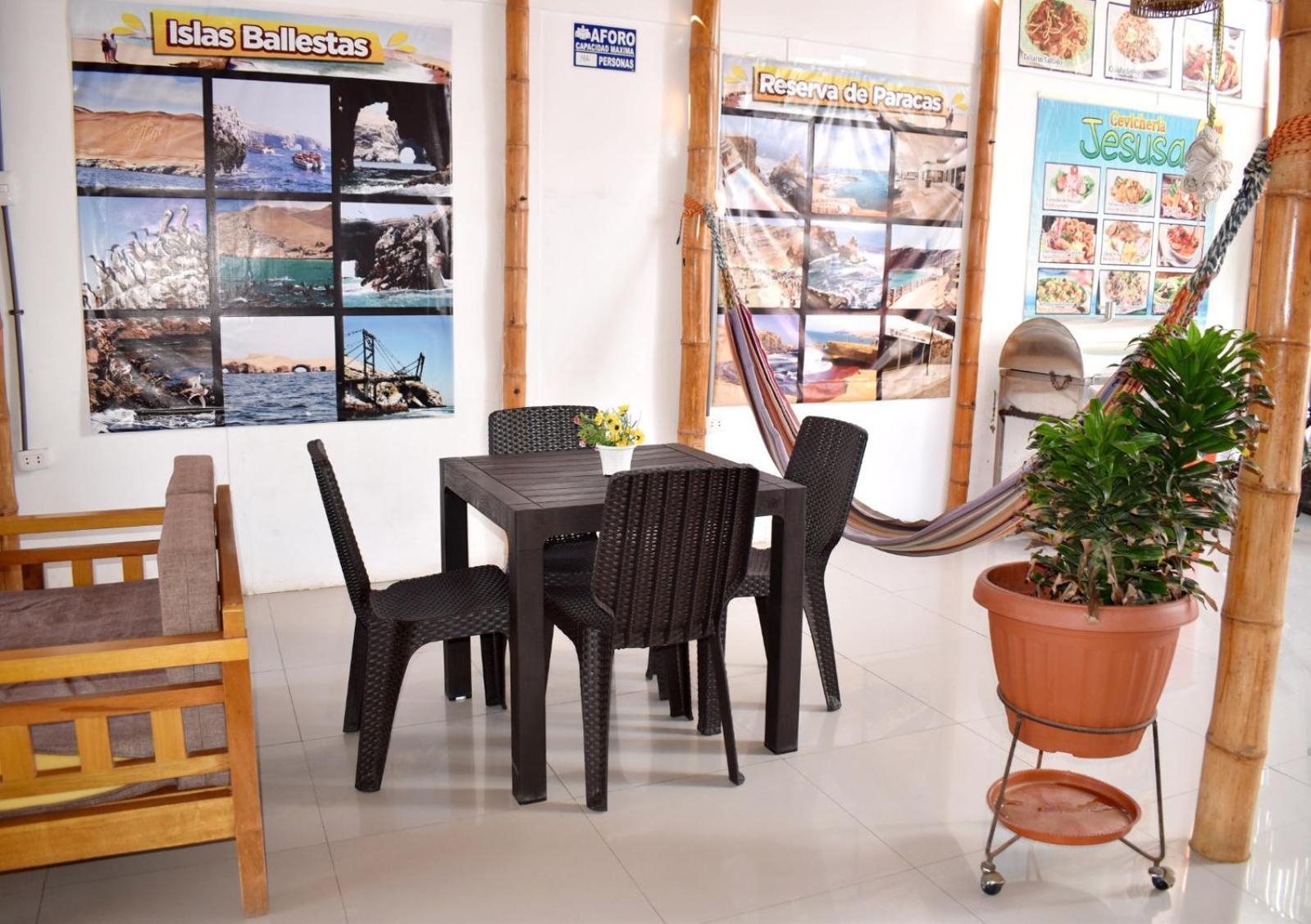 Hospedaje El Buen Samaritano Paracas Ngoại thất bức ảnh